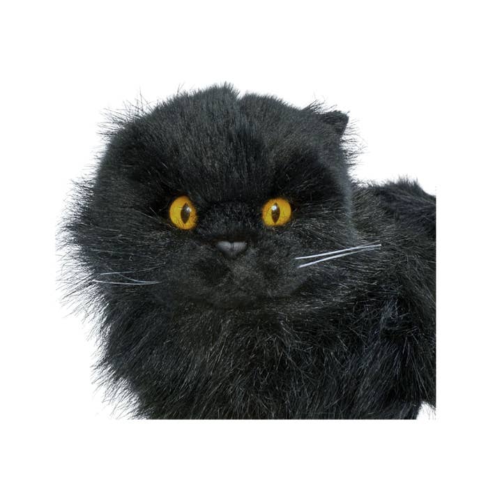 Bocchetta Plush Toys - Venta al por mayor Peluche - Perros - Onyx - Gato Negro - 38 cm tumbado8