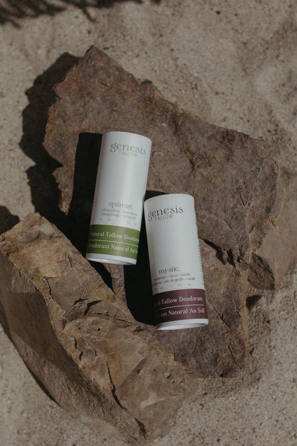 Genesis Tallow - Vente Déodorant – unisexe - Déodorant naturel Mystic au suif - Sans bicarbonate2