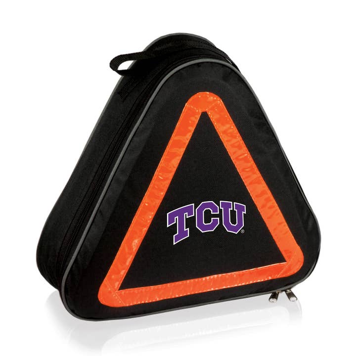 Trousse d'urgence routière TCU Horned Frogs pour la vente par Picnic Time Family of Brands