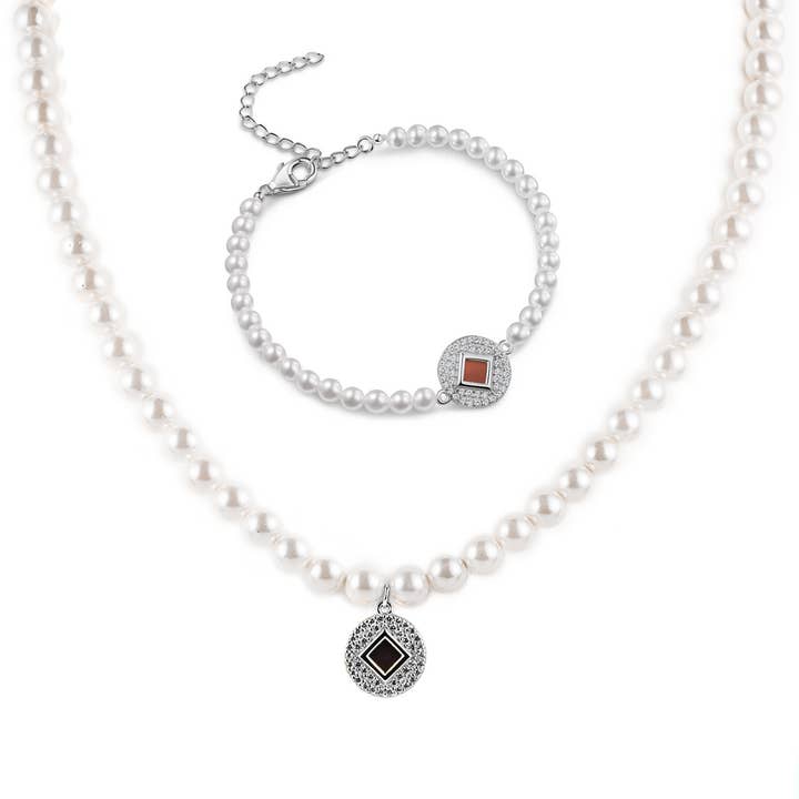 Evig Nåde Perlearmbånd & Halskædesæt for engroshandel hos Nano Spirit