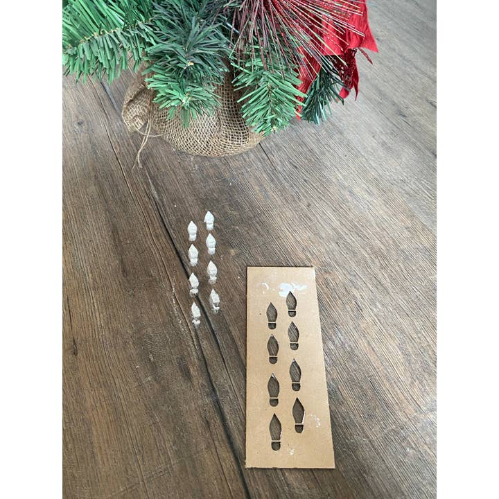 4 Little Dreamers - Wholesale Stencil/craft die - Foot Print Stencils3