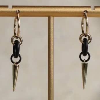 HUGGIE & SPIKE | SORT ACCENTER for engroshandel hos Rachel Nathan