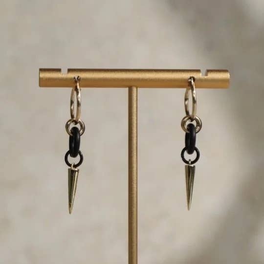 HUGGIE & SPIKE | BLACK ACCENTS for wholesale by Rachel Nathan