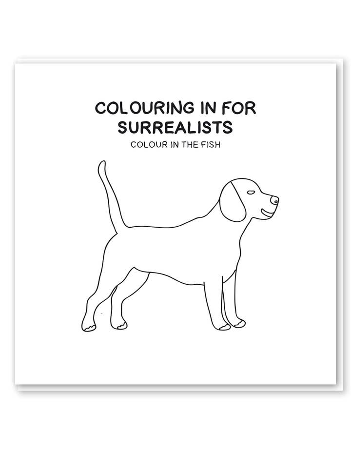 Colouring in for surrealists for wholesale by Objectables Publishing Limited