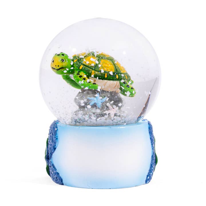 Sea Turtle 45mm Snow Globe for wholesale by Mother Moose Gifts