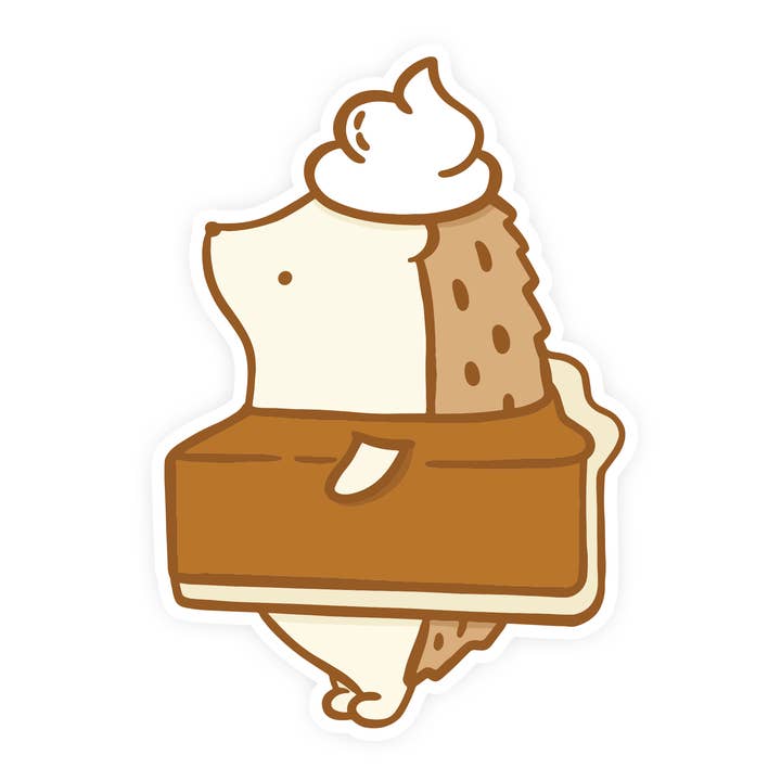 The Clever Clove - Wholesale Sticker - Henrietta Pumpkin Pie Sticker