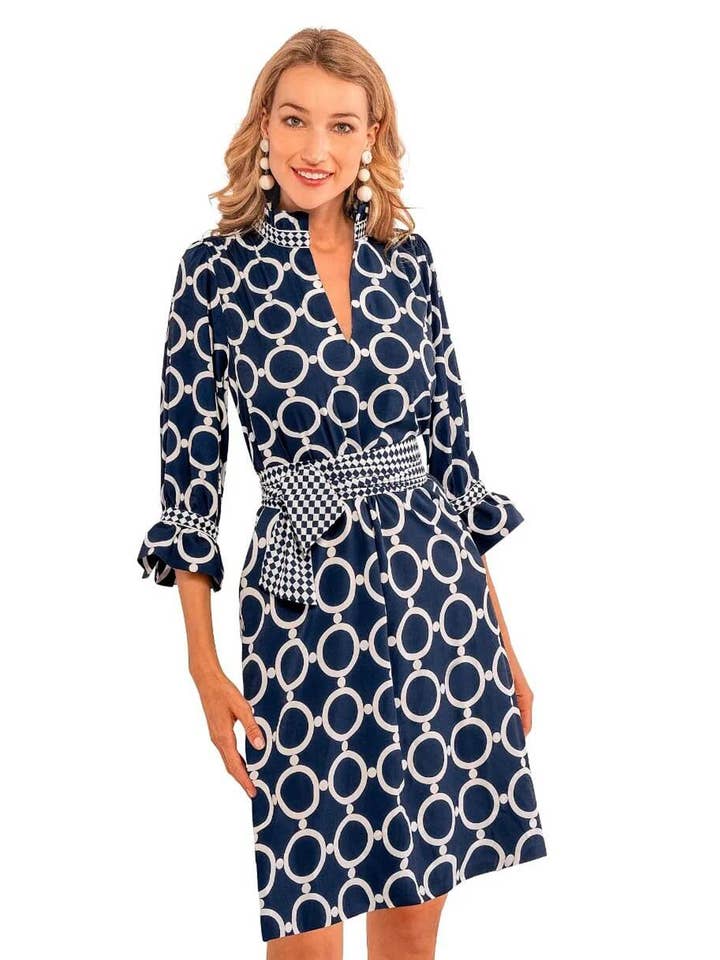 Robe tunique Outta Sight - Dip & Dot pour la vente par Gretchen Scott LLC