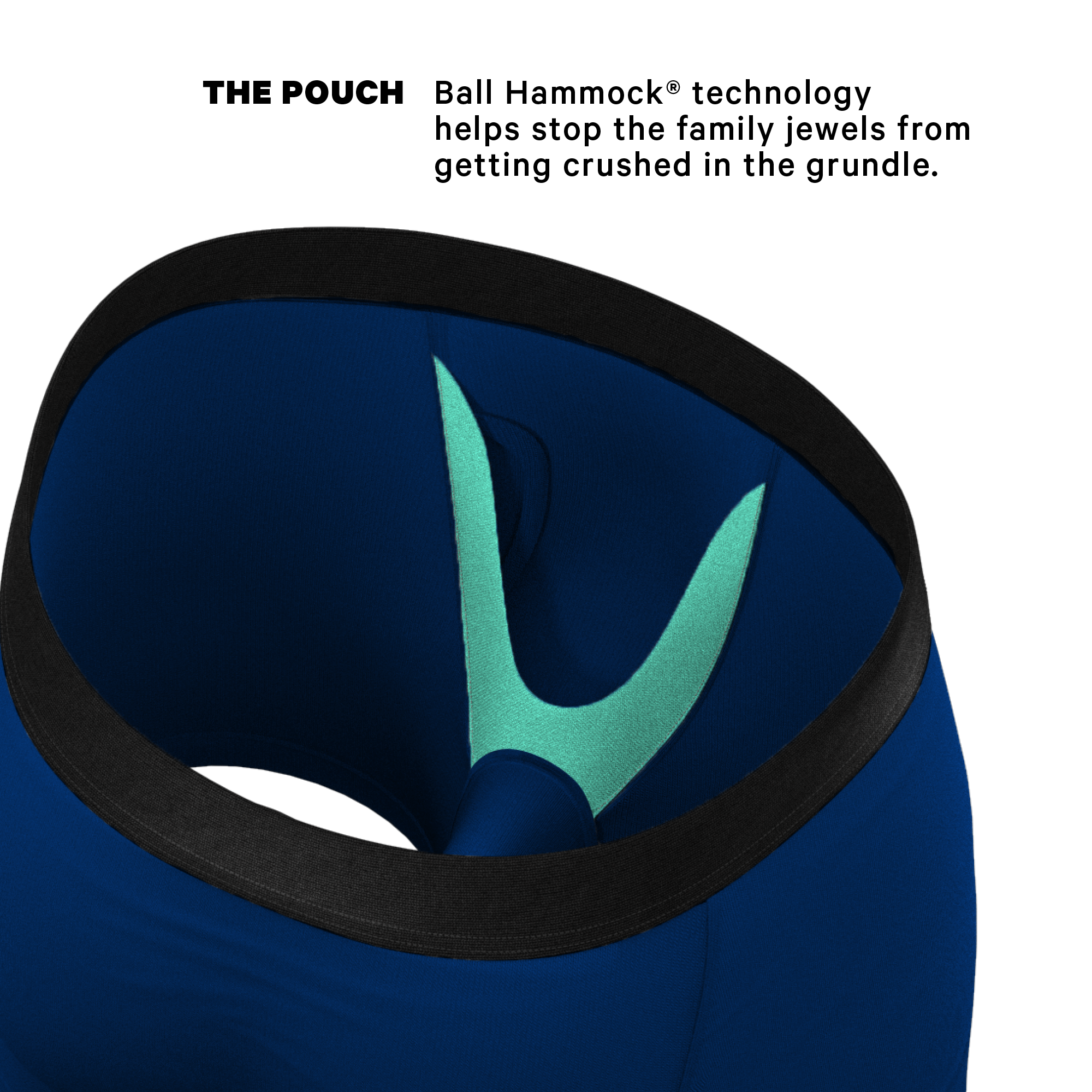 Shinesty, Inc – Engroshandel Undertøj - Herre – Den Store Blå | Navy Ball Hammock® Pouch Undertøj Med Gylp1