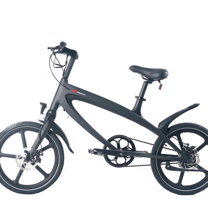 Giniverse108 - Wholesale Bike/Scooter - Kids - Official Carbon Black E-Bike with Built-in Speakers & Bluetooth (Range up to 60km)1