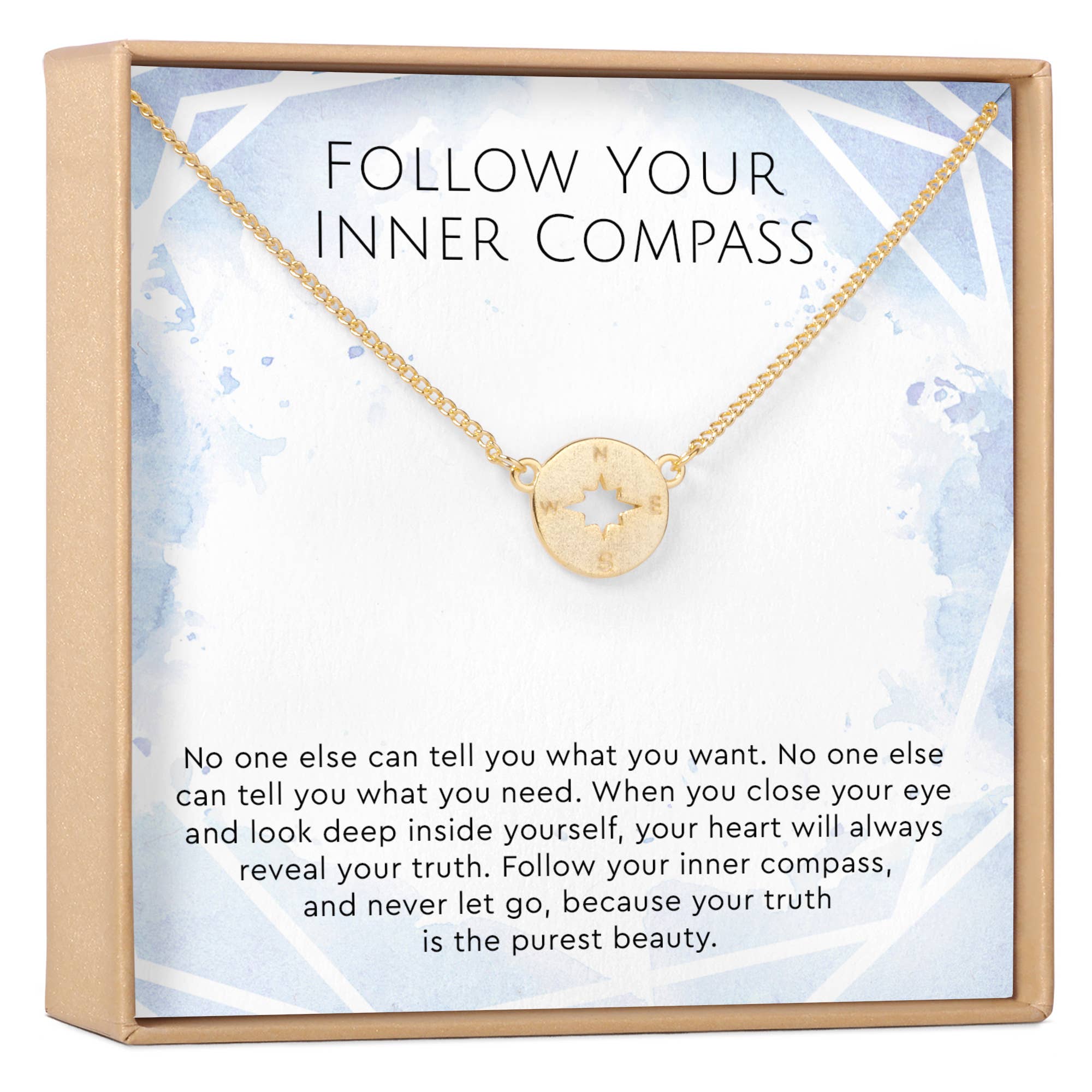 Dear Ava - Wholesale Pendant/Charm Necklace - Compass Pendant Necklace0