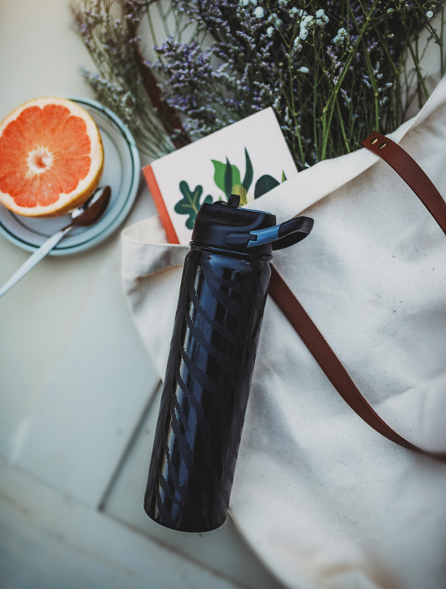 SIC Cups - Vendita all'ingrosso Borracce - Borraccia SIC Sport da 27 oz | Zebra Eclipse1