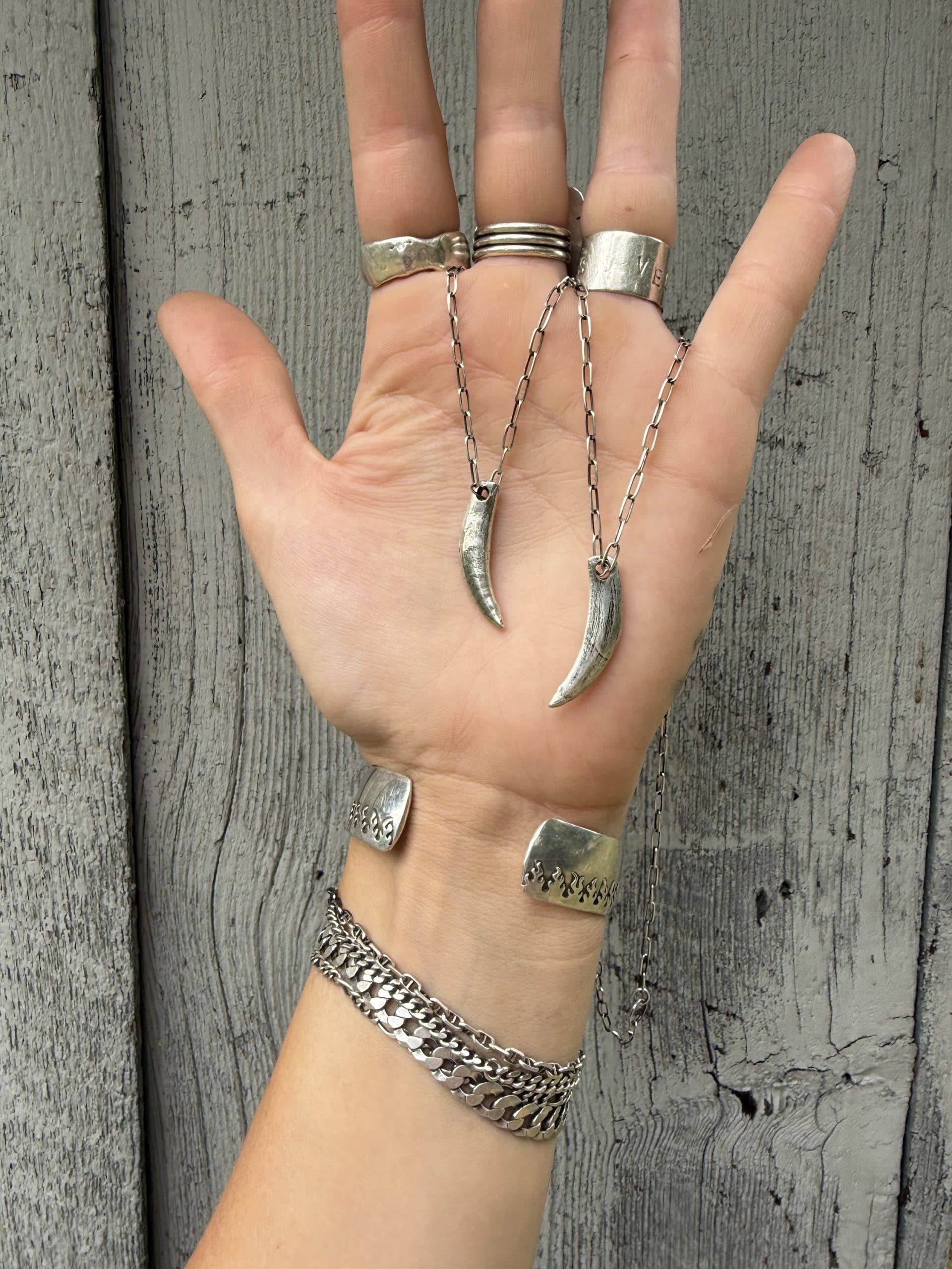 Velvet Moss Magic - Wholesale Pendant/Charm Necklace - Possum Canine Tooth Necklace1