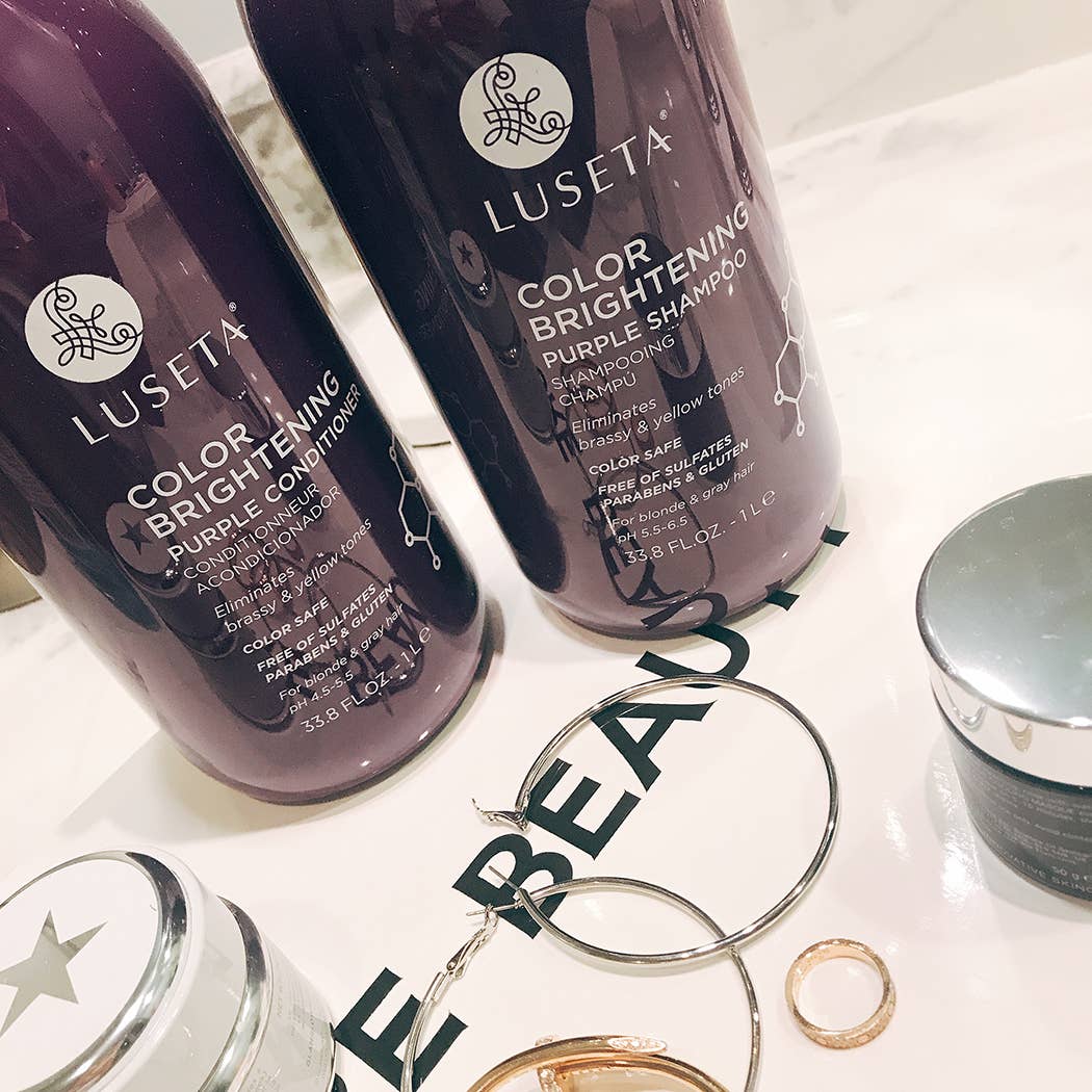 Luseta Beauty - Wholesale Hair Shampoo - Color Brightening Purple Shampoo - 33.8oz1