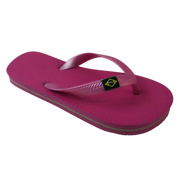 MB SMERWICK SA - Wholesale Slippers - Kids - BRASIL FLAG BEACH SLIPPER - 4 COL. - T.30/35 - ZAP5000-4 COL2