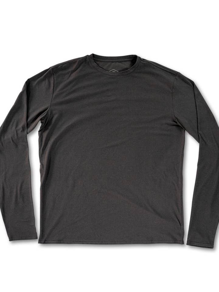 Pico Longsleeve in Coal for wholesale on Faire0