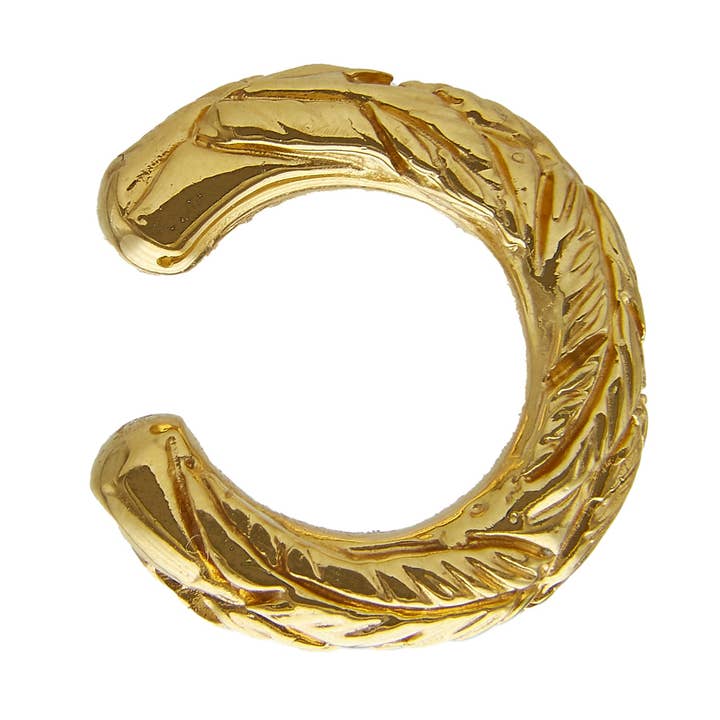 Boucle d'oreille Quetzal Tail pour la vente par Sophie Simone Designs