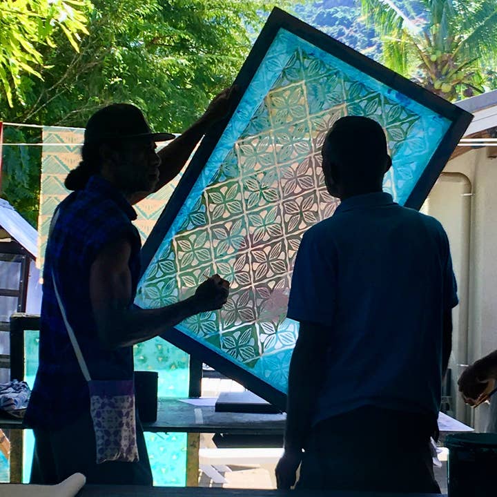 Rise Beyond the Reef - Wholesale Floor Pillow - Floor Pillow Cover - Draunidalo Print6