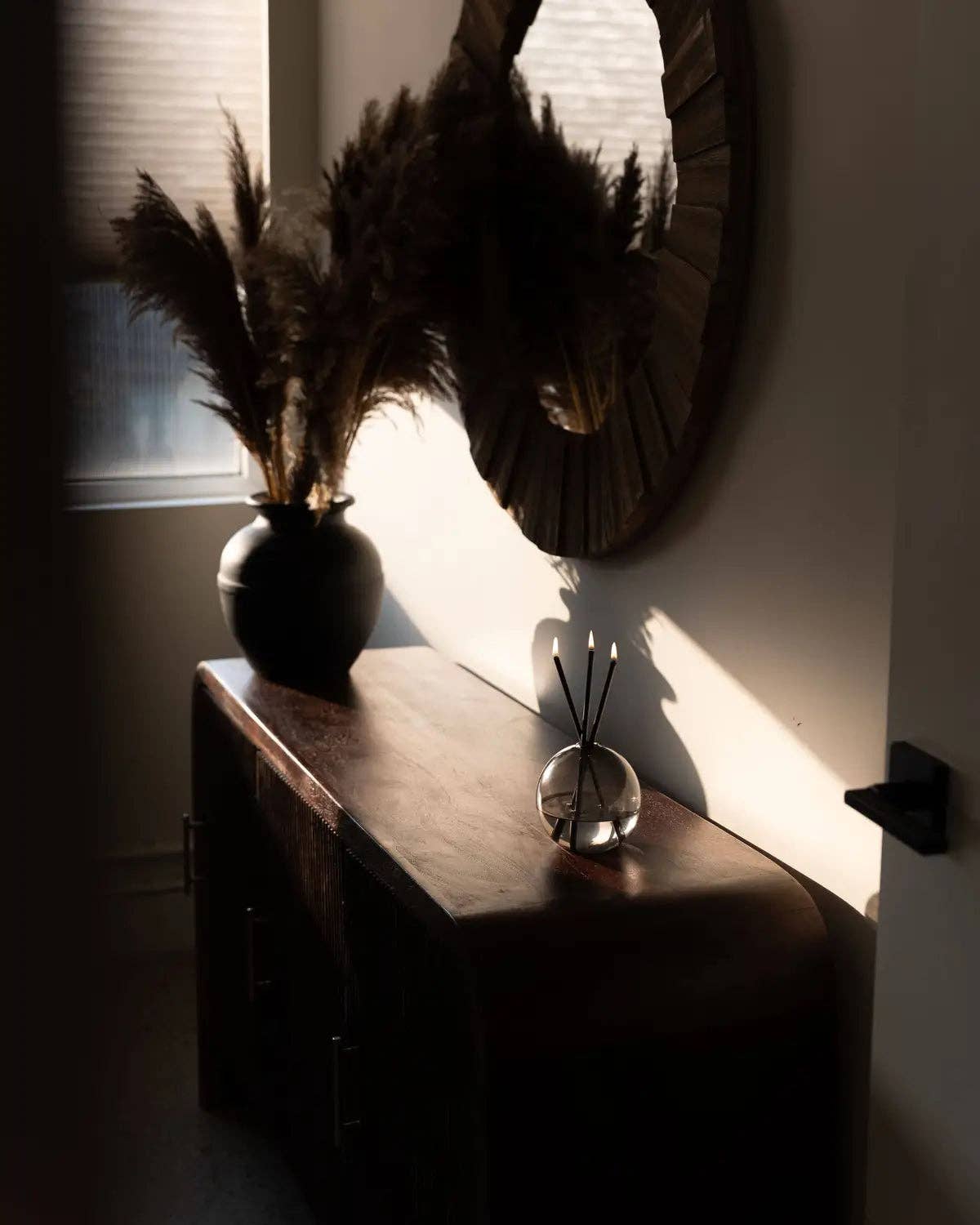 Everlasting Candle - Wholesale Vase - Neva Vase, Storm [x6] --WHOLESALE4