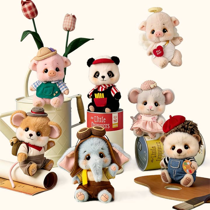 Bobo Nuts | The Little Dreamers Plush Toy Bag Charm for wholesale by Hello Claws Limited