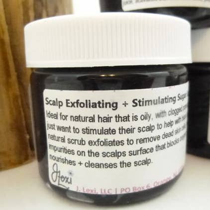 J. Lexi – wholesale Scalp/hair treatment – Scalp Exfoliating + Stimulating Sugar Scrub0