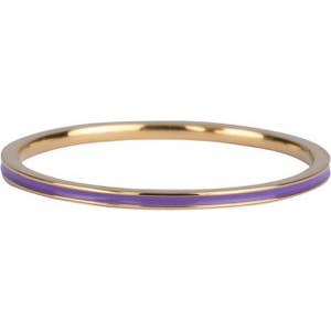R933 Petite lila lila Emaille Gold für den Großhandel von Charmin's Ringen