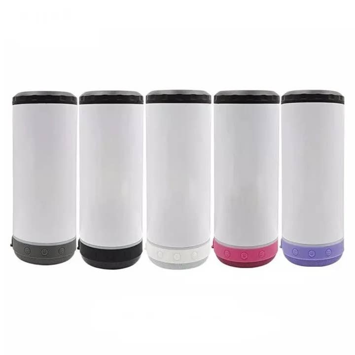 Sublimation Kings of Florida - Wholesale Insulated Mug/Tumbler - 4 in 1 Stainless Steel Sublimation Can Cooler with Speaker1