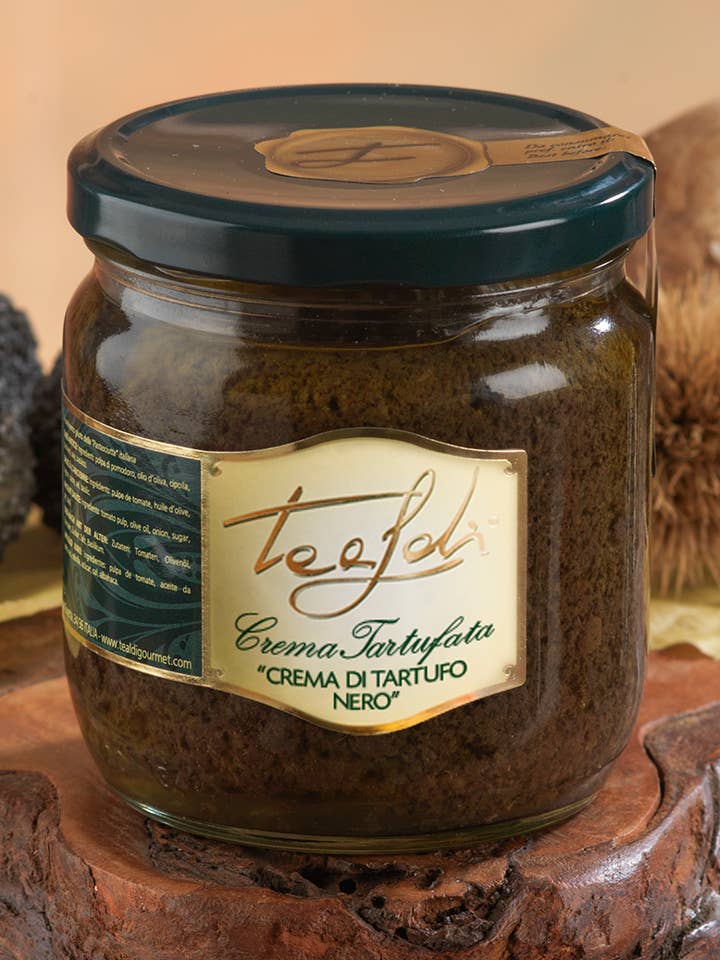 Tartufata Black Truffle Cream 350g for wholesale by ANTICO PASTIFICIO TEALDI SRL (Tealdi)