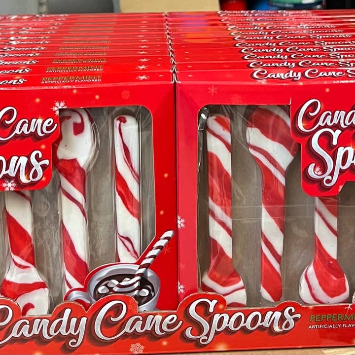 Gotta Get It Gifts - Wholesale Hard Candy - Peppermint Candy spoons