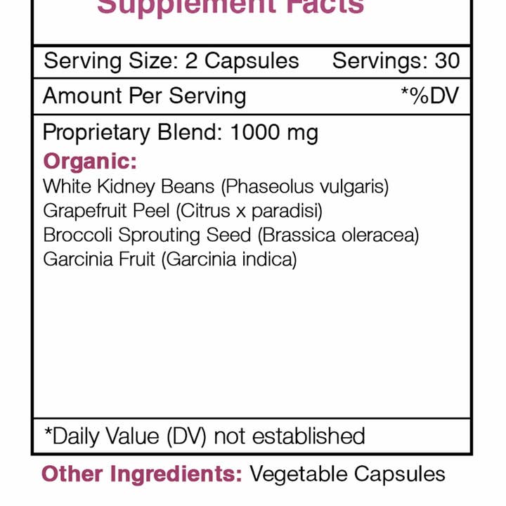 Secrets Of The Tribe - Wholesale Oral Supplement/Vitamin - StopCarb Capsules. Carb Blocker Formula