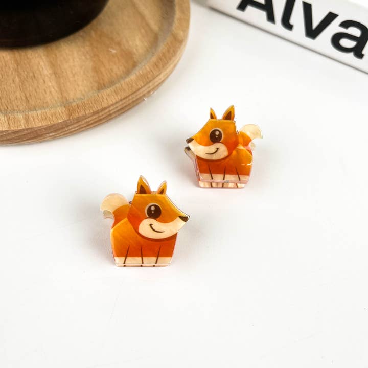 TheDivaSoap - Wholesale Hair Clip - Women's - 2 pcs Animal Series Small Claw Clip,Mini Hair Clip