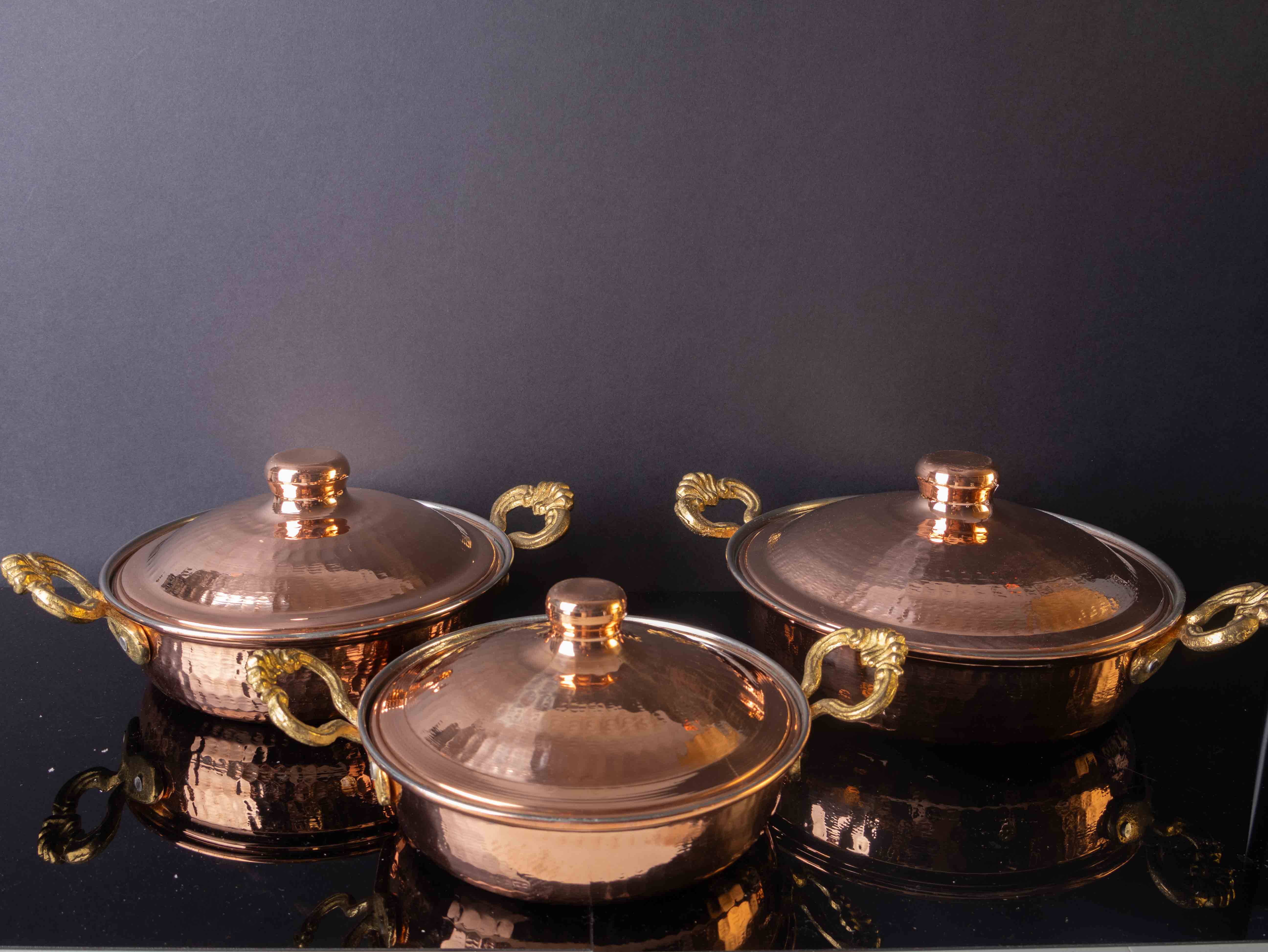 Kayrana - Wholesale Cookware Set - Handmade copper pan set6