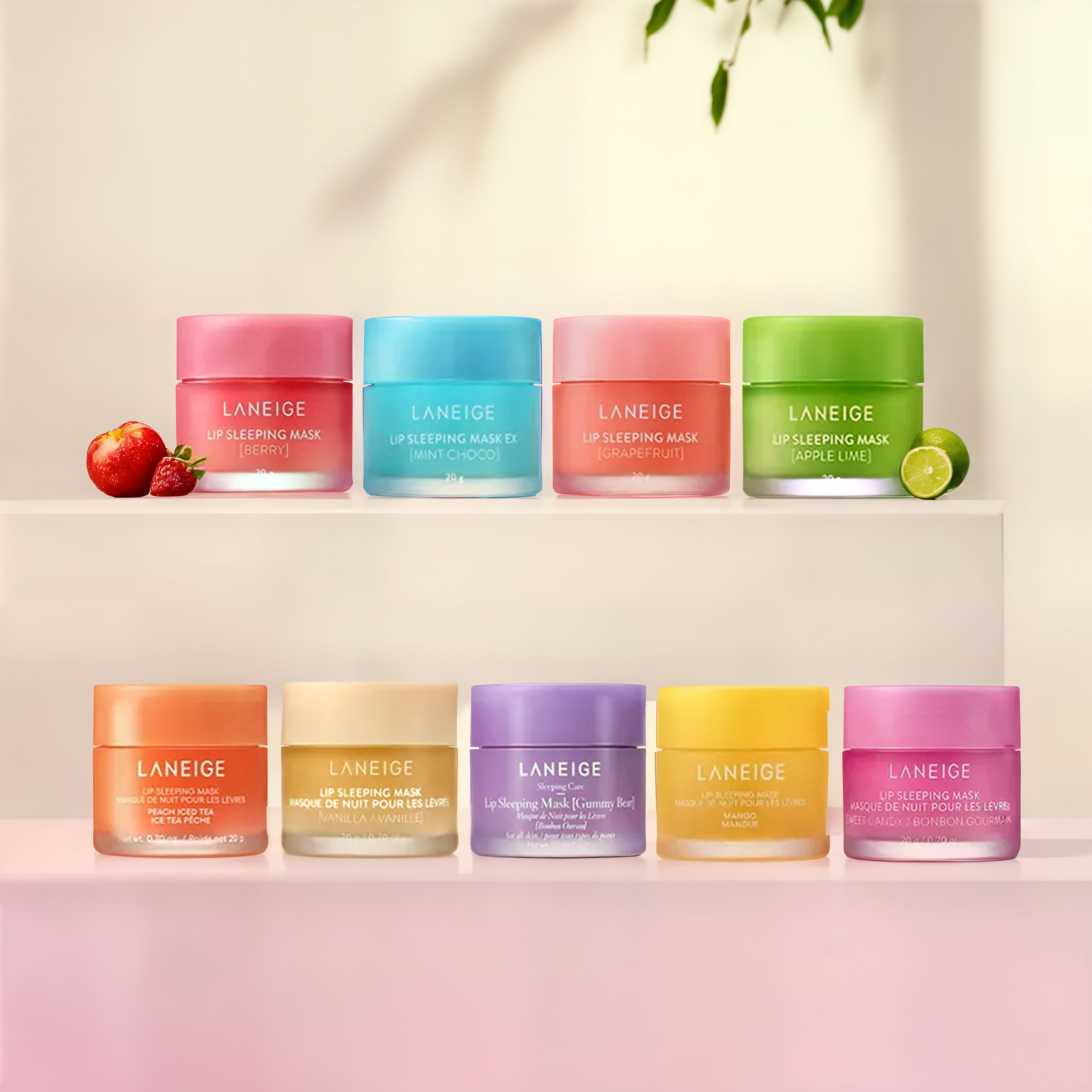 Kosmic - Kbeauty Skincare - Venta al por mayor Tratamientos/mascarillas de labios - [LANEIGE] Mascarilla de Noche para Labios con Vitamina C, 9 Tipos5