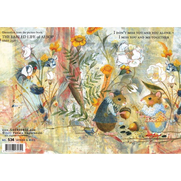 Vevoke - Wholesale Everyday greeting card - Card-Aesops Mice1