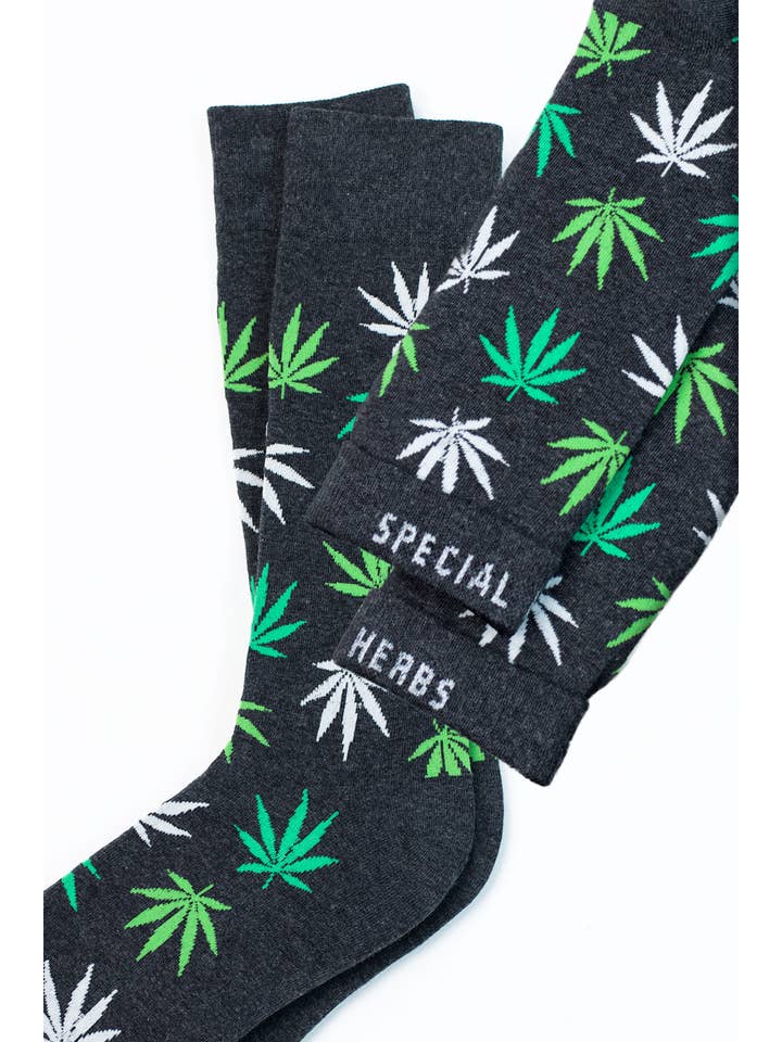 Alynn – Engroshandel Strømper - Unisex – Special Herb - 420 - potteblad Bomuldsstrømper Alyn - CLOSEOUT1