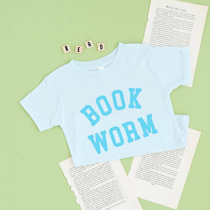Benny & Ray Apparel - Wholesale Screen Printed T-Shirt - Kids - Book Worm Book Club Toddler and Youth Shirt9
