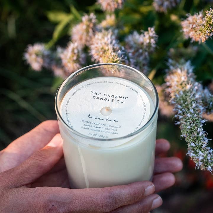 Merrely - Wholesale Jar/Filled Candle - Classic Organic Candle – 10oz – Box of 41