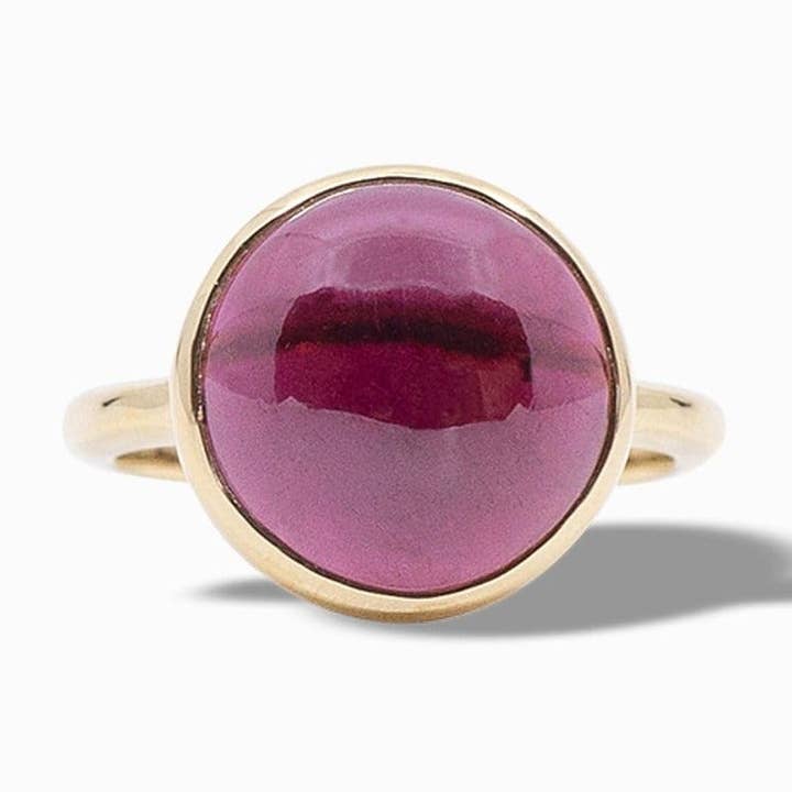 Rainbow Ring in Garnet for wholesale by Laura Foote Designs