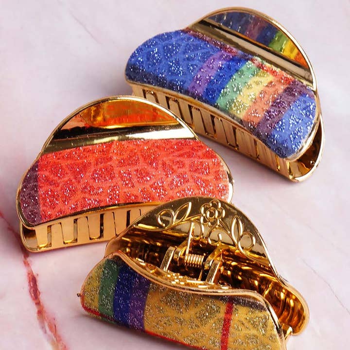 Golden Hair Clips for wholesale by Jaylanie