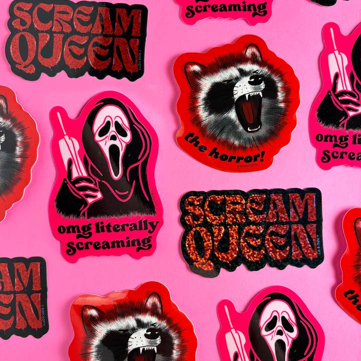 Boss Dotty Paper Co. - Wholesale Sticker - Literally Screaming Sticker