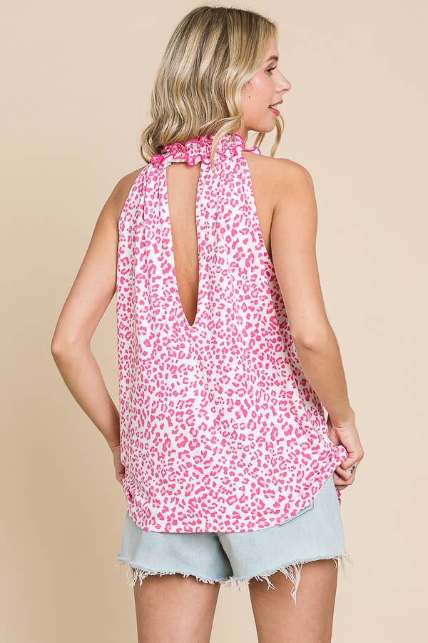 Culture Code – Großhandel Tanktop – Damen – CJK1434P - HALTER-TOP MIT SMOCKKRAGEN14