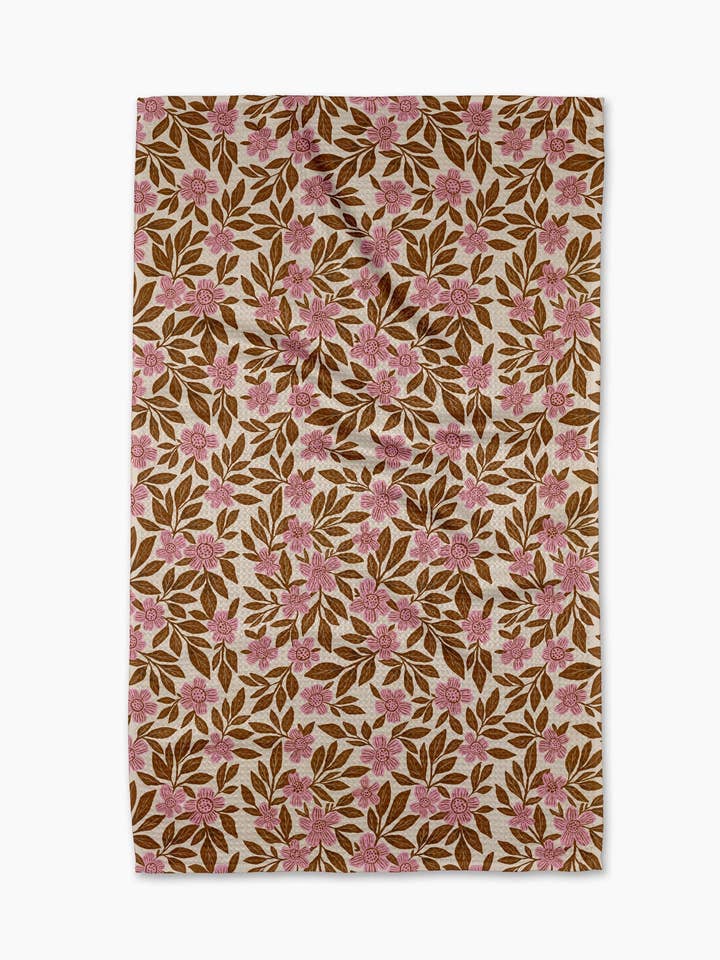 Floral Meadow Tea Towel for wholesale by Geometry