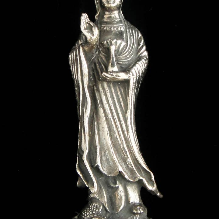 Tika - Wholesale Decorative Figurine - Brass Deity Statuette - Medium -Quan Yin