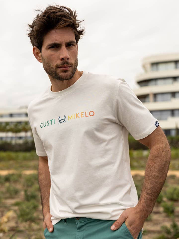 Custi Mikelo: Men's Clothing & Christmas Gifts – wholesale Screen printed t-shirt – Men′s – Custi Mikelo T-Shirt0