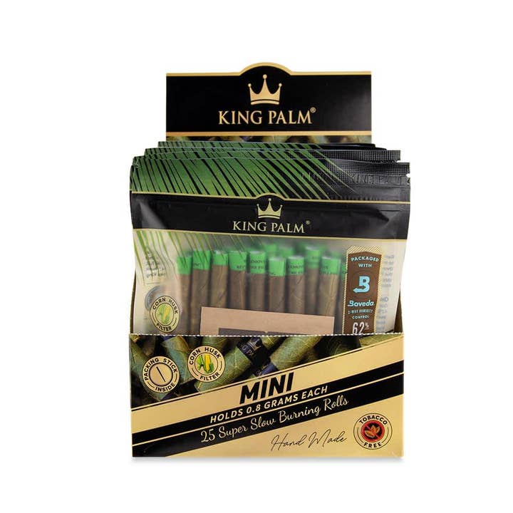 Cannatron - Wholesale Retailer Display - Paper & Novelty - King Palm Cones - Mini - 25pk - 8ct