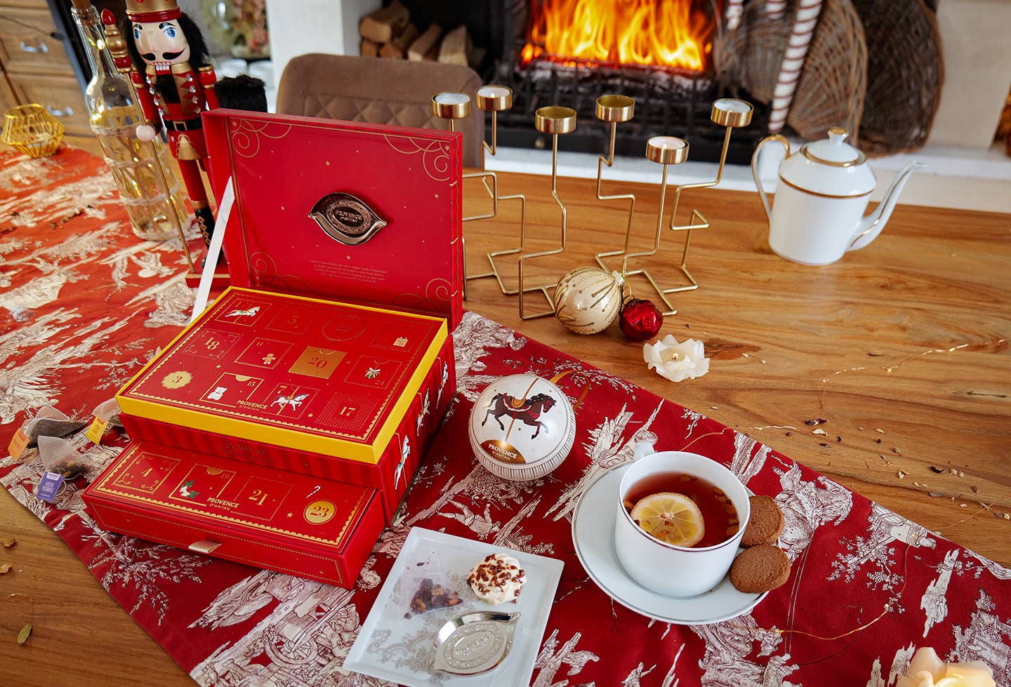 PROVENCE D'ANTAN - Vente Thés santé/détox - Calendrier de l’Avent 24 Infusions Bio* Carrousel4