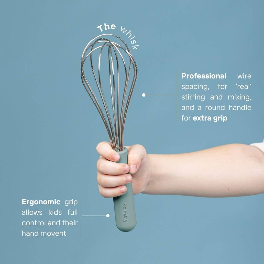 Tämpoco Design – wholesale Kitchen utensil set – Montessori Kids Baking Set – Turquoise Fun Kit2