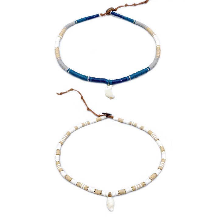Lotus and Luna - Wholesale Jewelry Set - Surf's Up Necklaces (10 Pack Assortment)