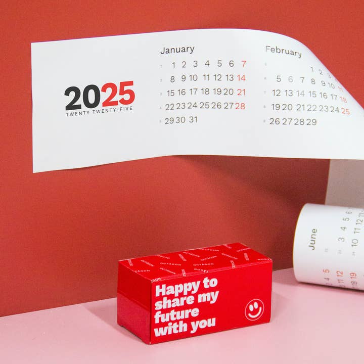 OCTAGON DESIGN - Vendita all'ingrosso Calendario - CALENDARIO ORIZZONTALE 2025