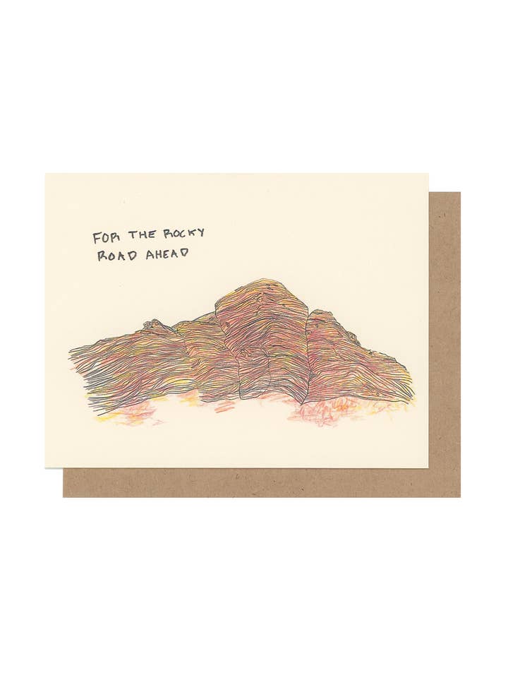 Inspirational Landscape Card / Desert Nature Card for wholesale by For To From