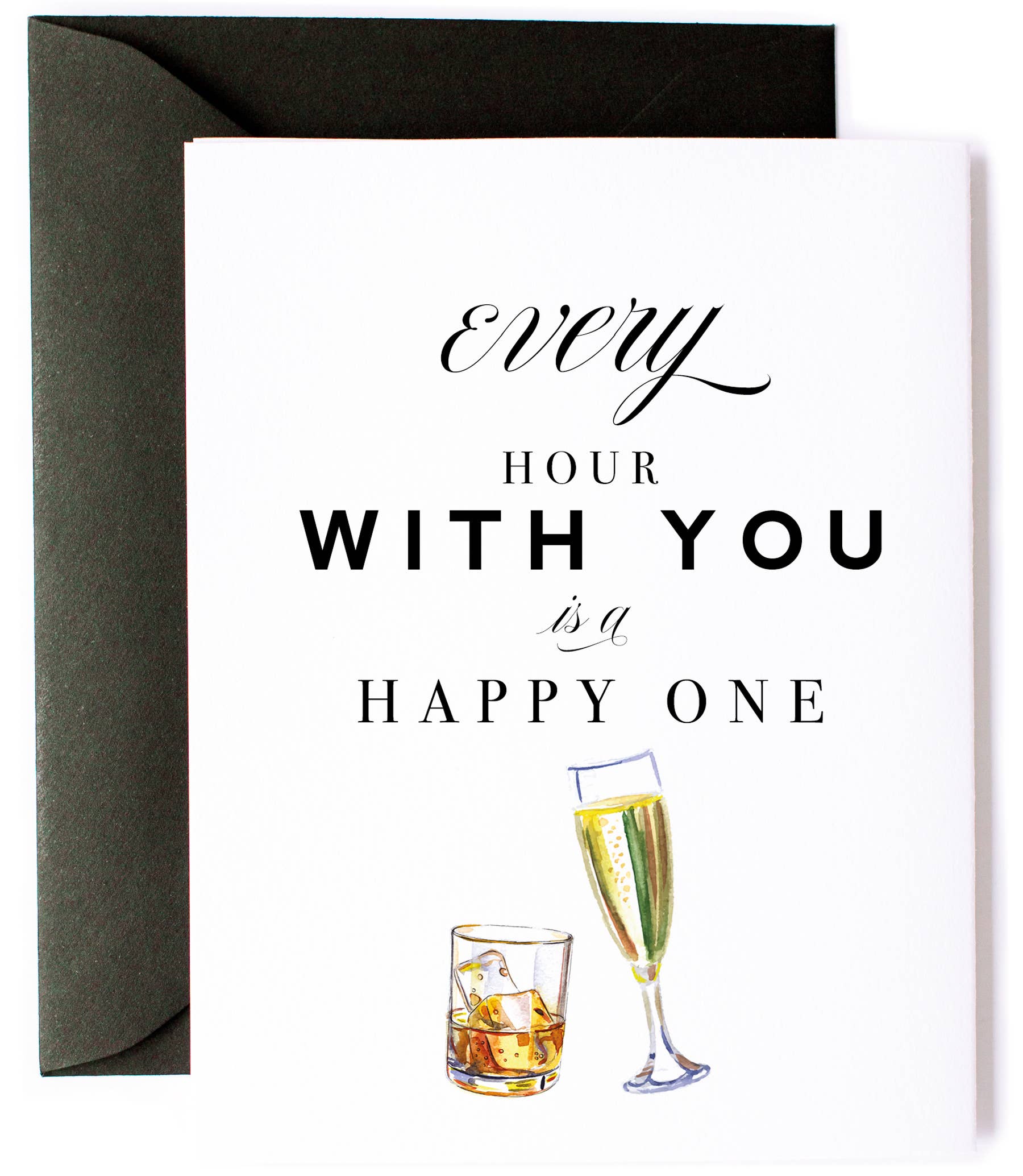 Kitty Meow Boutique - Wholesale Anniversary Card - Happy Hour, Love Card & Anniversary Greeting Card1